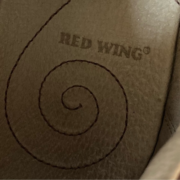 Red Wing Lace Up Oxford Style 4933 Leather Pecan Brown Shoes Size 9.5B - Picture 16 of 16